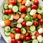 Cucumber Caprese Salad