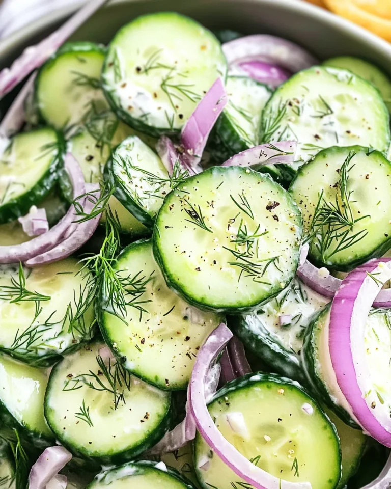 Cucumber Dill Salad