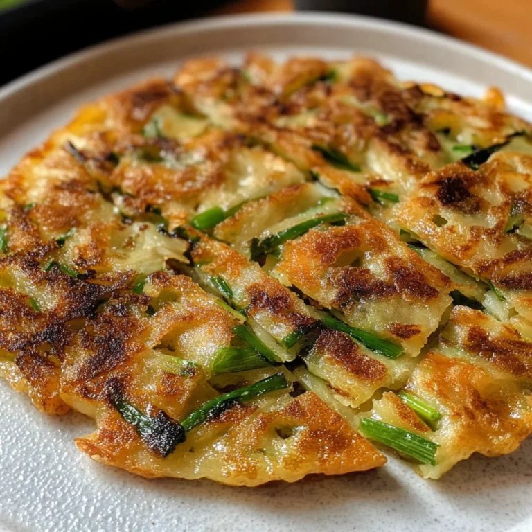 Easy 15-min. Pajeon (Korean Scallion Pancake)