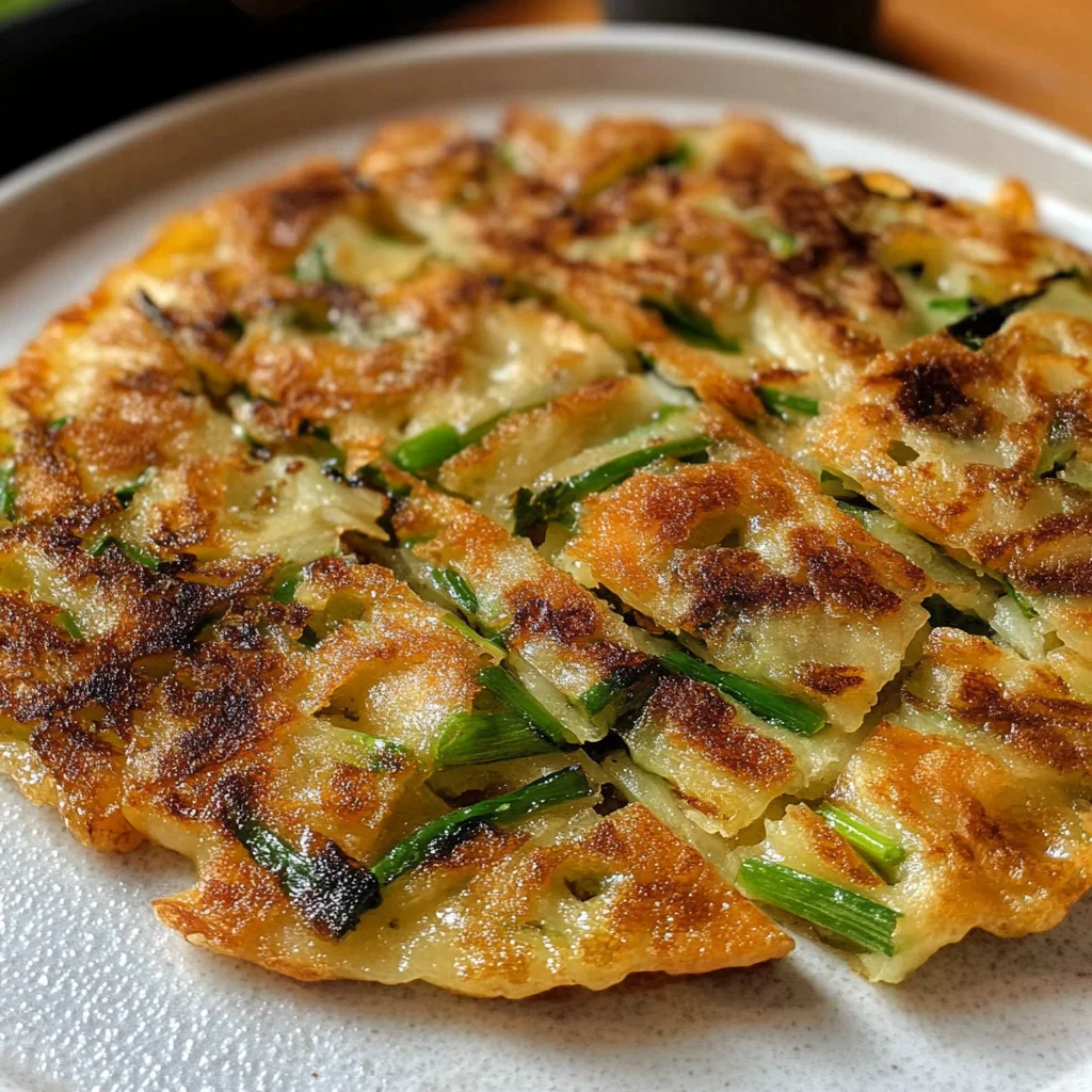 Easy 15-min. Pajeon (Korean Scallion Pancake)