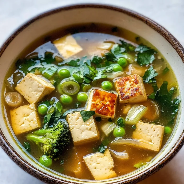 Easy Tofu Soup
