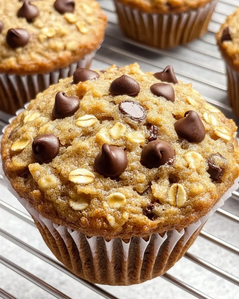 Fearless 3-Day Oatmeal Chocolate Chip Breakfast Muffins