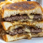 French Onion Patty Melt