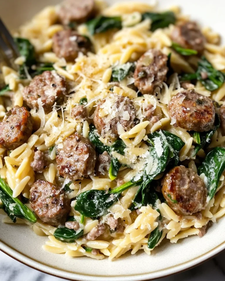 Italian Sausage Orzo