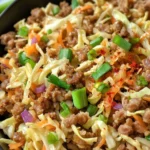 LOW-CARB EASY TO MAKE EGG ROLL IN A BOWL