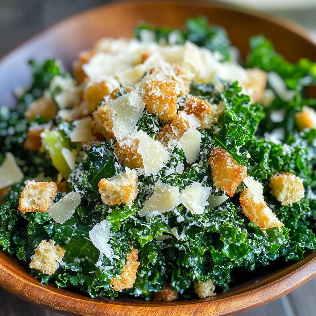 Lemon Parmesan Kale Salad