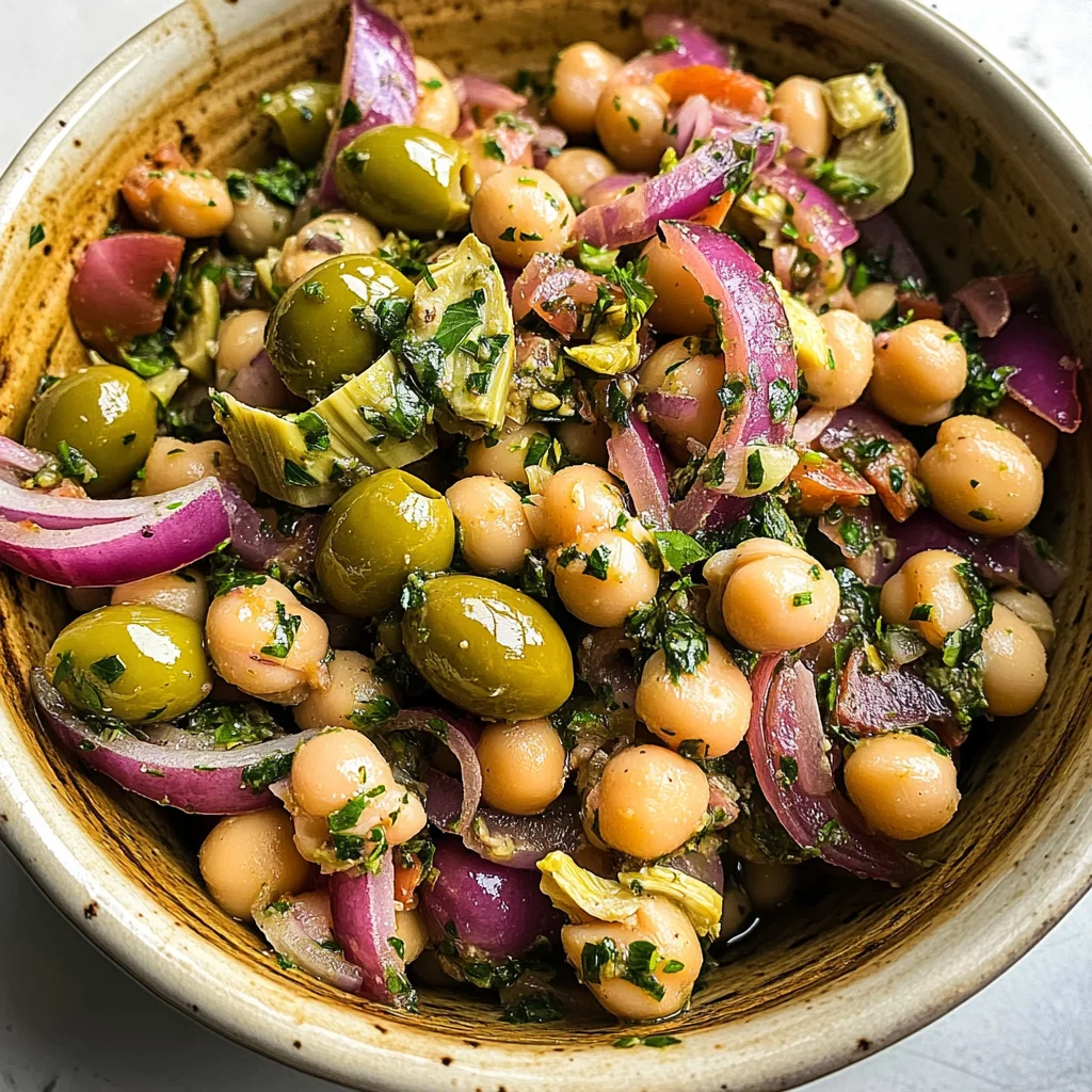 Marinated Za'atar Bean Salad