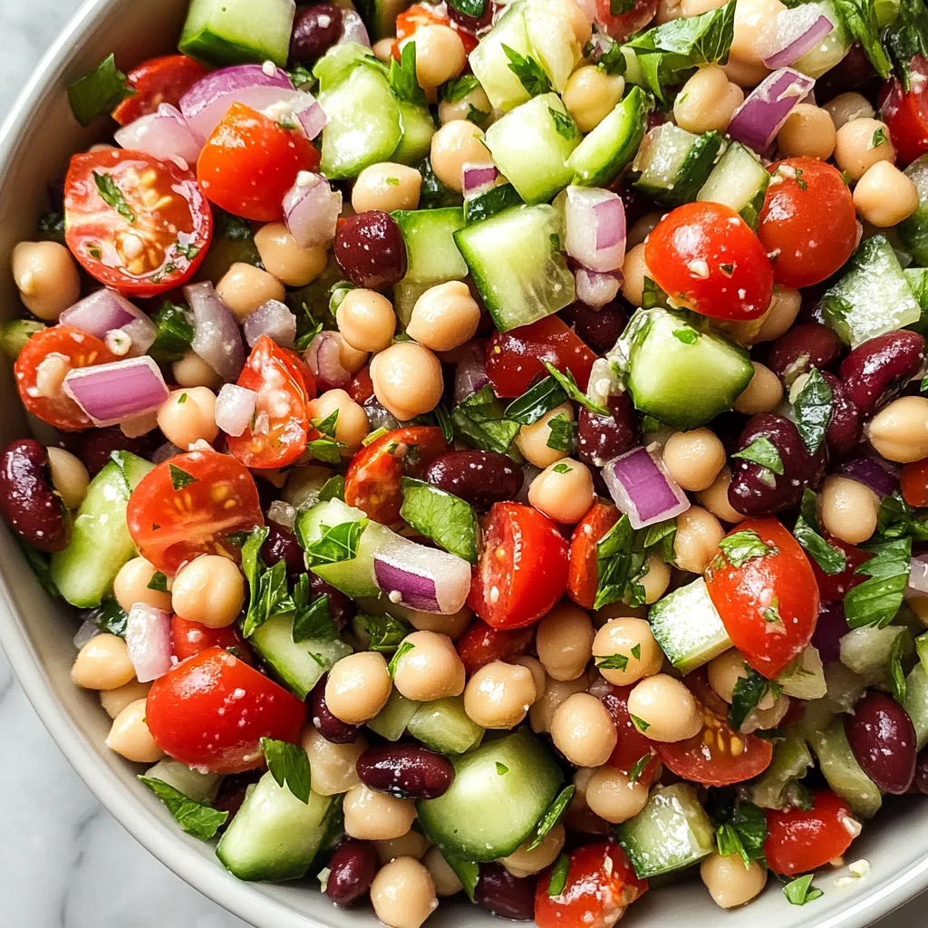 Mediterranean Bean Salad