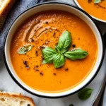 Middle-of-Winter Creamy Tomato Soup (Canned Tomatoes)
