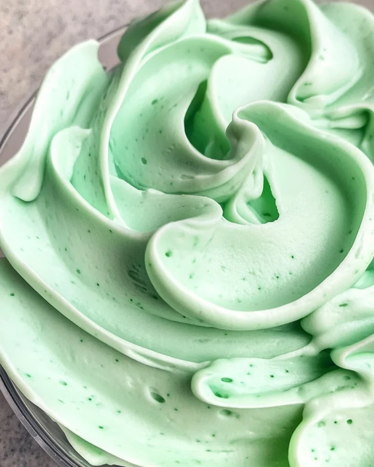 Mint Buttercream Frosting
