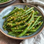 Miso Green Beans