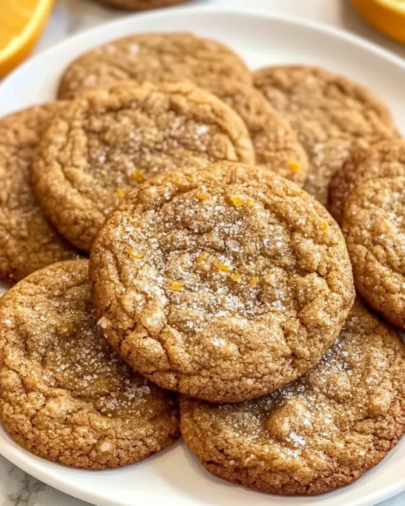 Orange Cardamom Cookies
