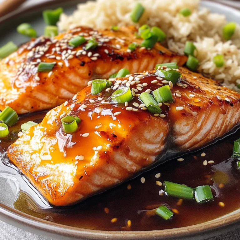 Orange Teriyaki Salmon