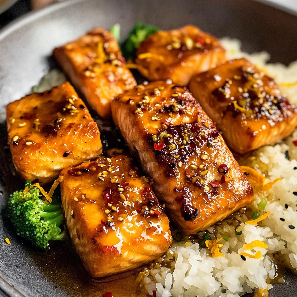 Pan Fried Orange Salmon