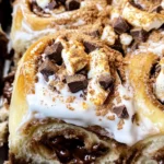 S'mores Cinnamon Rolls