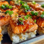 Spicy Salmon Sushi Bake Recipe