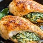 Spinach Stuffed Chicken Breasts