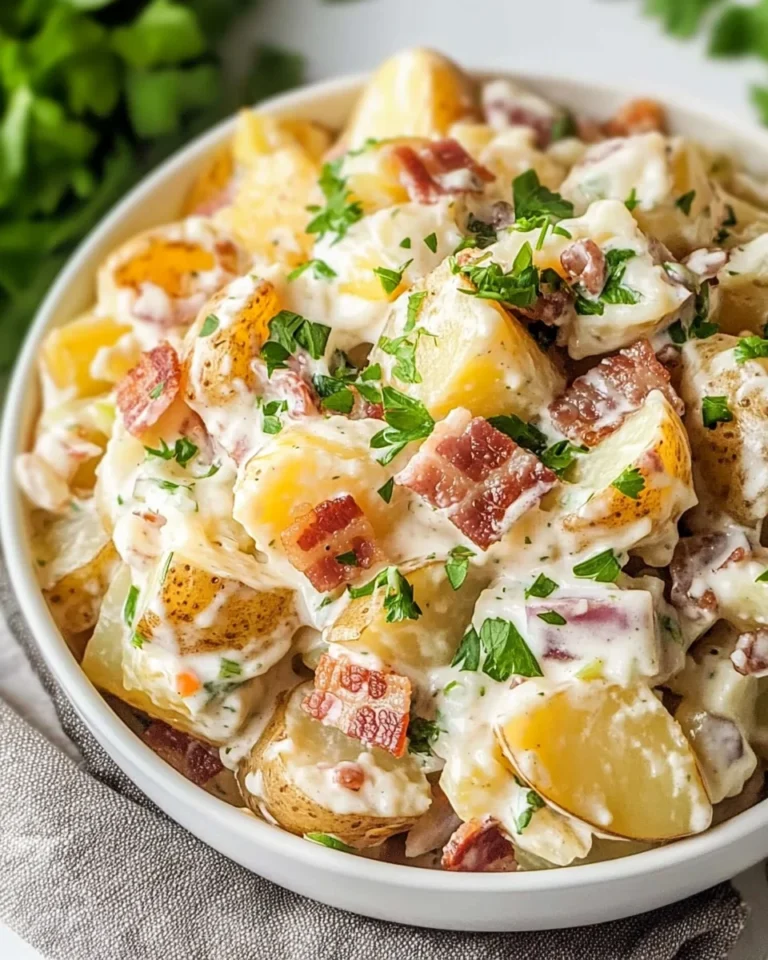 Steakhouse Potato Salad: A Creamy, Flavor-Packed Side Dish