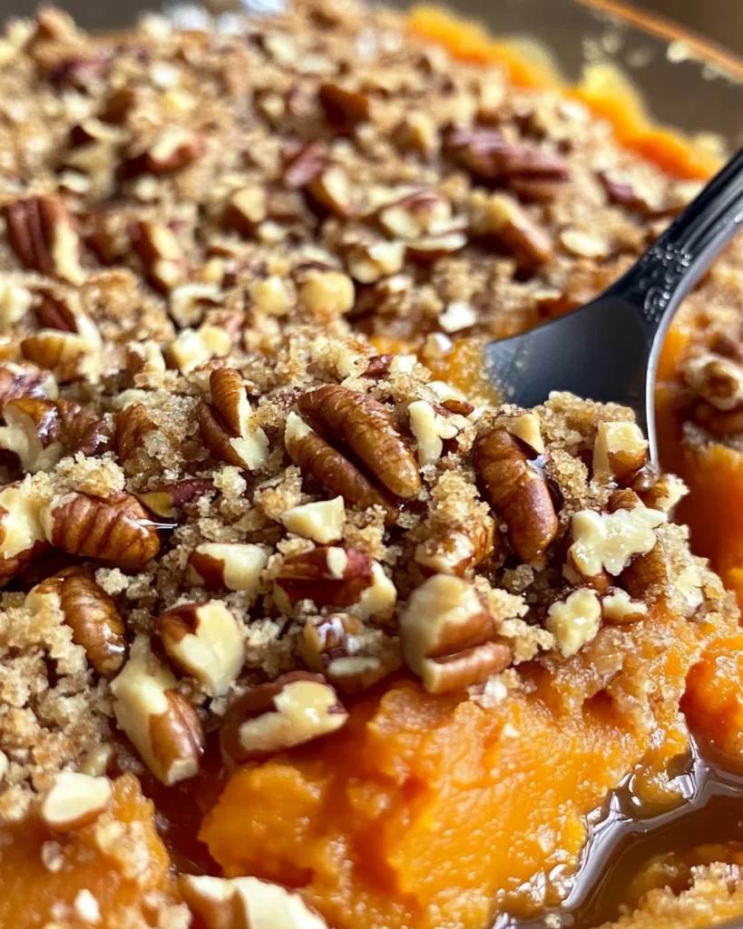 Sweet potato crunch