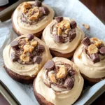 chocolate peanut butter sweet rolls
