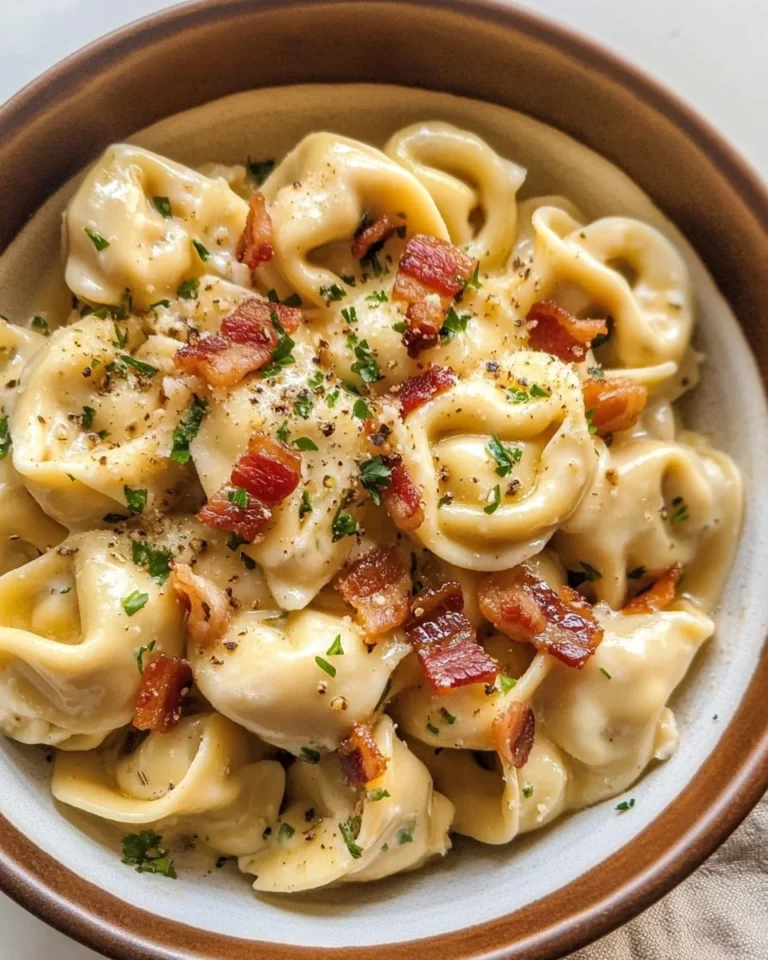 turkey Bacon Cream Cheese Tortellini: A Deliciously Indulgent Recipe You Must Try
