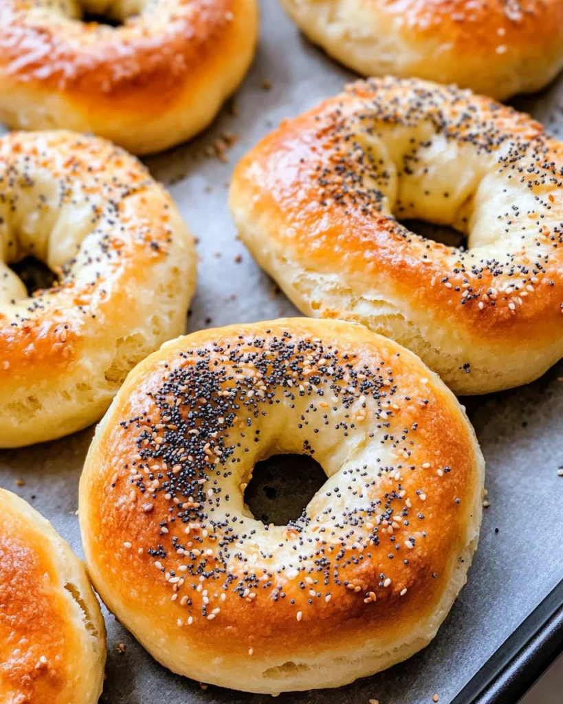3 Ingredient Air Fryer Bagels