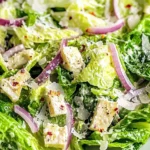 5-Minute Lemon Parmesan Lettuce Salad