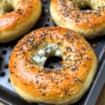 Air Fryer Protein Bagels