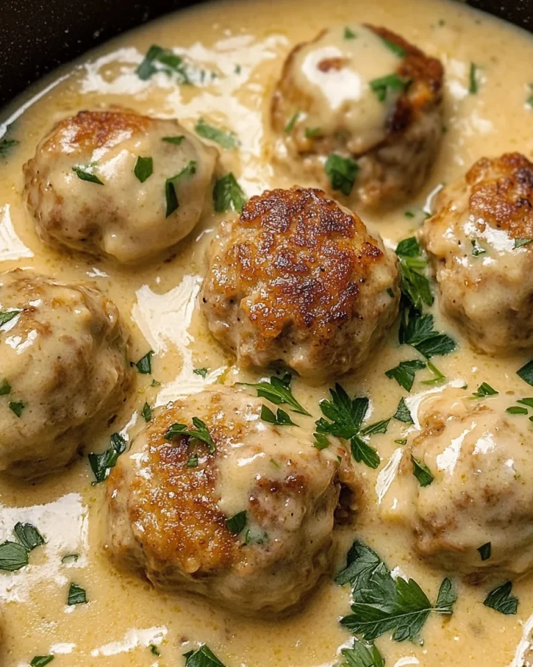 Amazing Keto Turkey Meatballs In A Creamy Sauce: This Is How