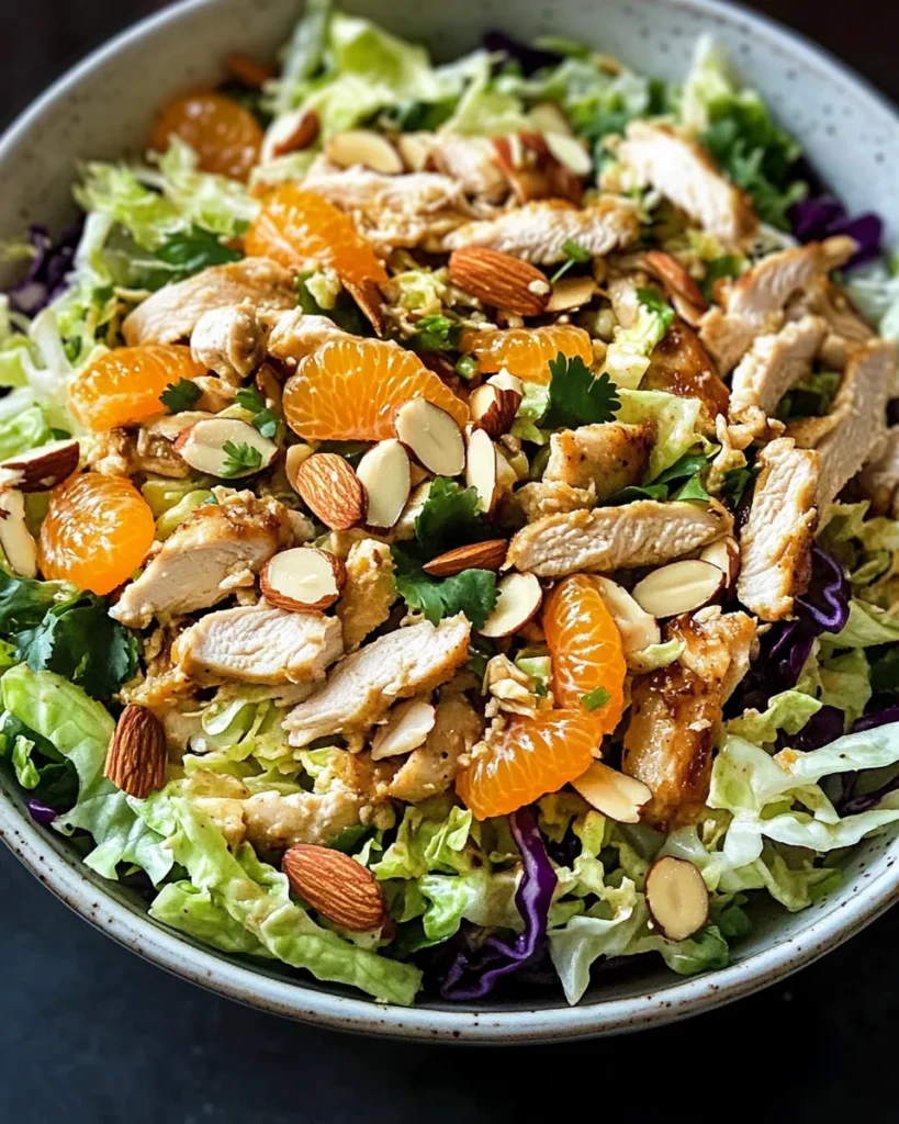 Asian Chicken Salad With Ginger Dressing