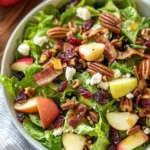 Autumn Salad with Apple Cider Vinaigrette