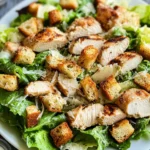 Best Chicken Caesar Salad with Homemade Croutons