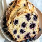 Blueberry Lemon Sourdough Bread