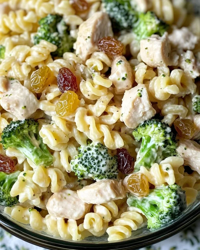 Chicken Broccoli Pasta Salad