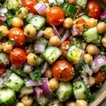 Chickpea Cucumber Salad (The Ultimate Refreshing Recipe)