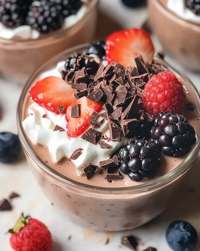 Chocolate Protein Pudding Recipe