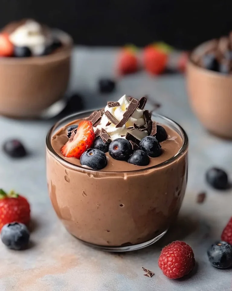 Chocolate Protein Pudding Recipe