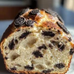 Cookies and Cream Sourdough Bread