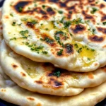 Cottage Cheese Garlic Naan (High Protein, No Yeast!)