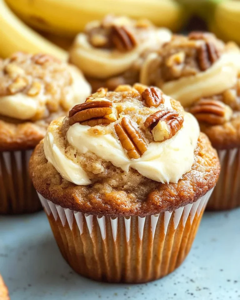 Cream Cheese Banana Muffins