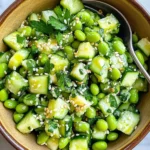 Crispy Cucumber Edamame Salad for a Refreshing Summer Treat