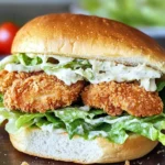 Crunchy Chicken Caesar Sandwich