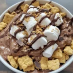 Double Chocolate Protein S’mores Bowl is the Best Protein-Packed Treat