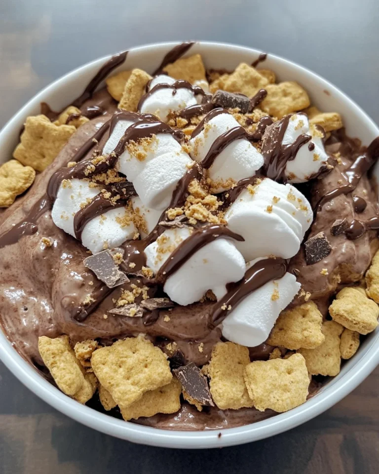 Double Chocolate Protein S’mores Bowl is the Best Protein-Packed Treat