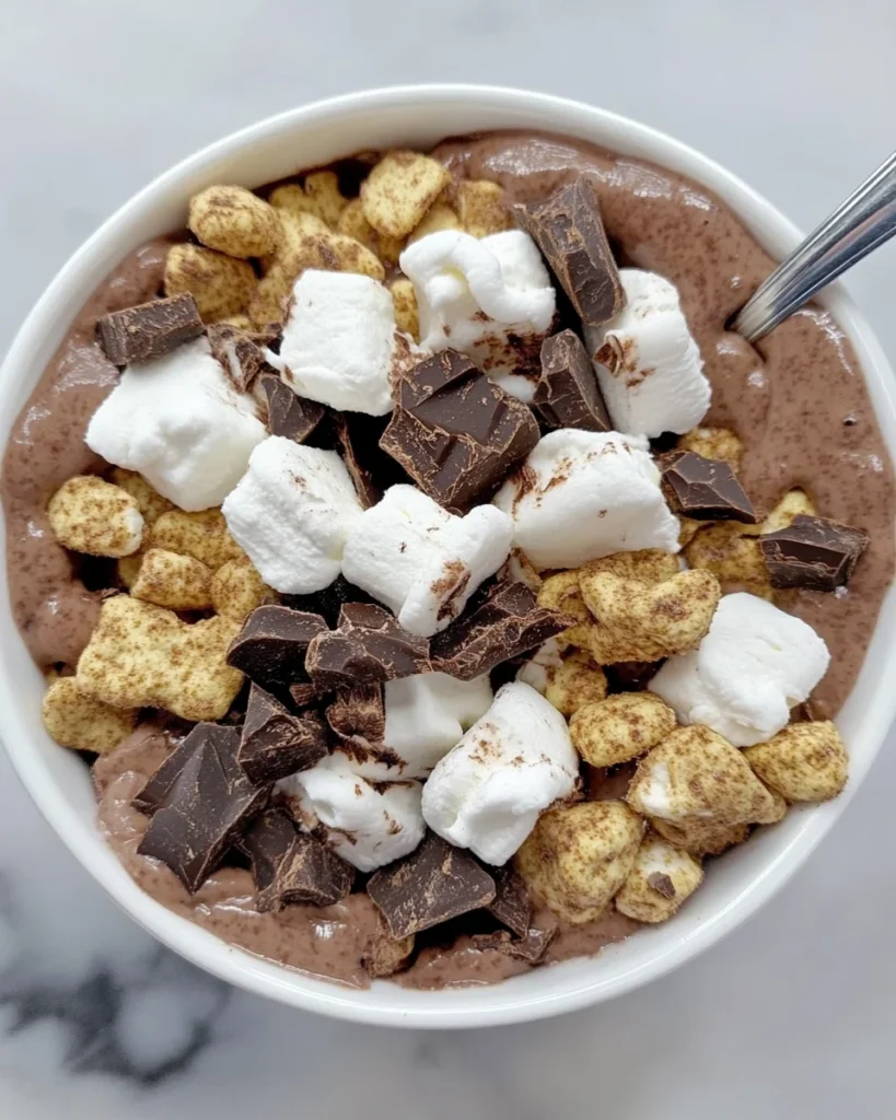 Double Chocolate Protein S’mores Bowl is the Best Protein-Packed Treat