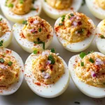 Elote Deviled Eggs: 12 Fiesta Delights