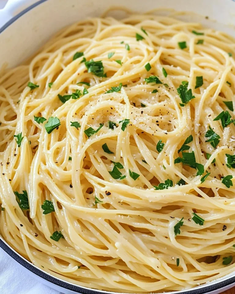 Garlic Parmesan Pasta (One Pot!)