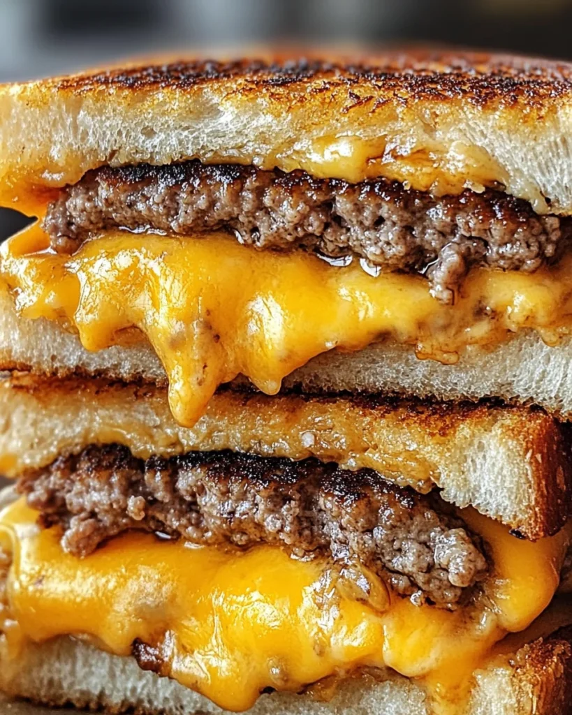 Grilled Cheese Patty Melts