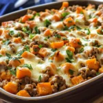 Ground Turkey Sweet Potato Bake Recipe
