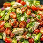 Healthy Avocado Chicken Salad Recipe